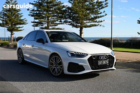 White 2020 Audi A4 Sedan 45 Tfsi Quattro S Line Mhev