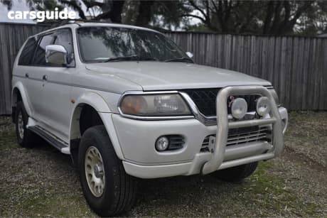 White 2001 Mitsubishi Challenger Wagon Ls (4X4)