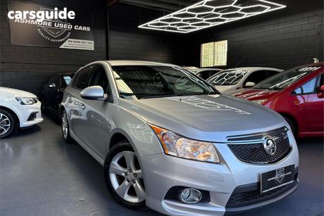 Silver 2012 Holden Cruze Hatchback Sri V