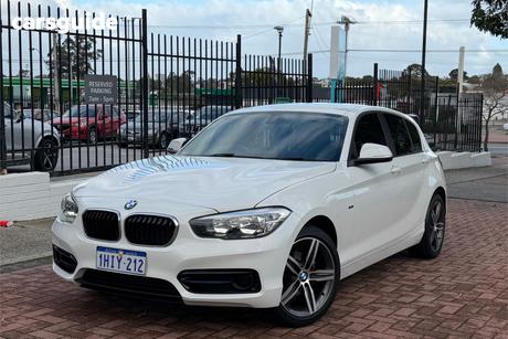 White 2015 BMW 118I Hatchback Sport Line