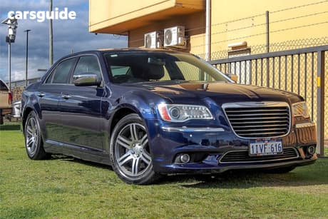 Blue 2012 Chrysler 300 Sedan C