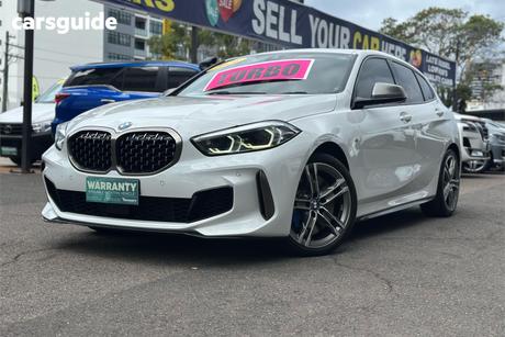 White 2021 BMW M135I Hatchback Xdrive