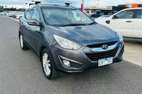 Grey 2012 Hyundai IX35 Wagon Highlander (Awd)
