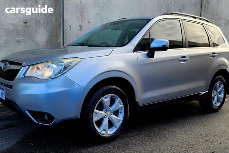 Silver 2013 Subaru Forester Wagon 2.5I-L