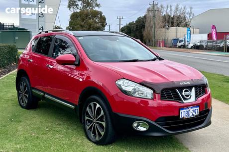 Red 2013 Nissan Dualis Wagon Ti-L (4X4)