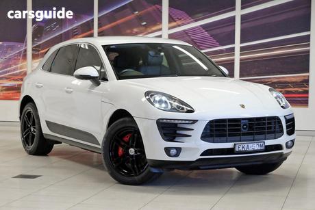 White 2015 Porsche Macan Wagon S Diesel