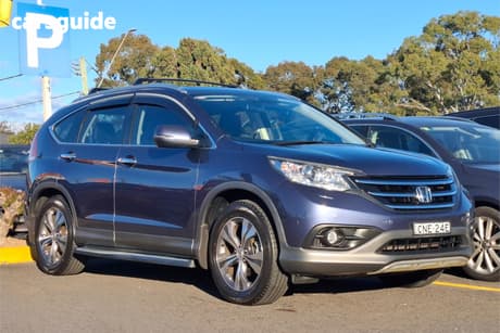 Blue 2013 Honda CR-V Wagon Vti-L (4X4)