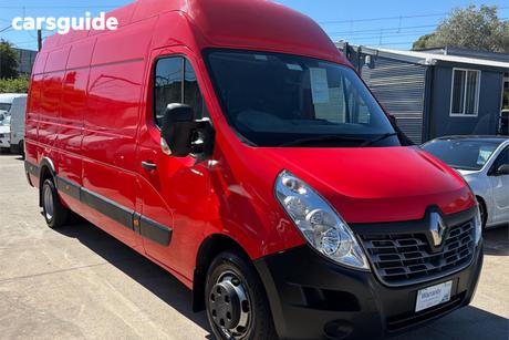 Red 2017 Renault Master Van Lwb Mid (Rwd)
