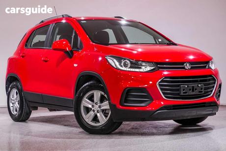 Red 2017 Holden Trax Wagon Ls
