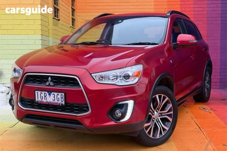Red 2015 Mitsubishi ASX Wagon Ls (2Wd)