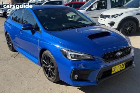 Blue 2020 Subaru WRX Sedan Premium (Awd)