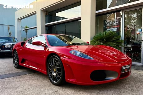 Red 2007 Ferrari F430 Coupe