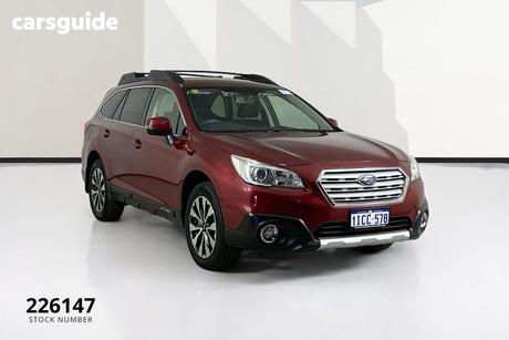 Red 2018 Subaru Outback Wagon 2.5I
