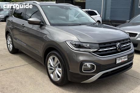 Grey 2021 Volkswagen T-Cross Wagon 85Tsi Style
