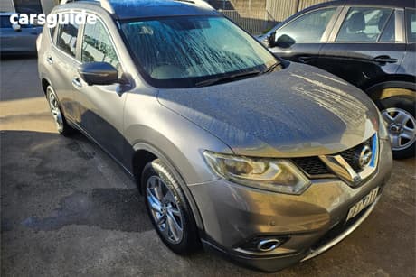 Grey 2012 Nissan X-Trail Wagon Ti (4X4)
