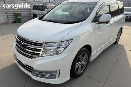White 2010 Nissan Elgrand SUV RIDER