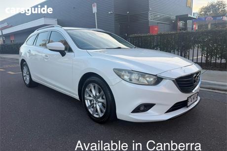 White 2016 Mazda 6 Wagon Sport
