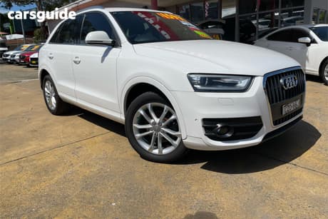 White 2015 Audi Q3 Wagon 2.0 Tfsi Sport Quattro