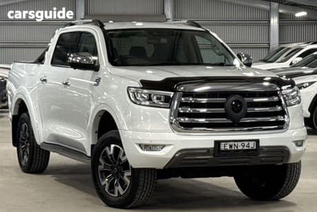 White 2022 GWM UTE Dual Cab Utility Cannon-X (4X4)