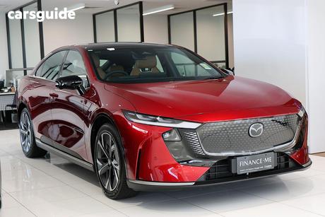 Red 2026 Mazda 6E Sedan Atenza
