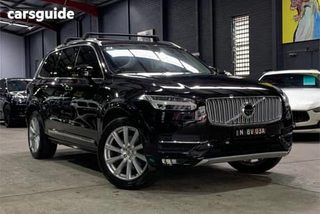 Black 2016 Volvo XC90 Wagon T6 Inscription