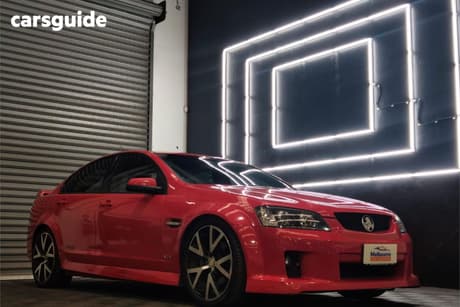 Red 2008 Holden Commodore Sedan Ss-V