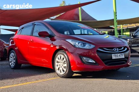 Red 2013 Hyundai I30 Hatchback Active