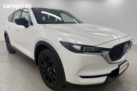 White 2021 Mazda CX-8 Wagon Touring Sp (Fwd)