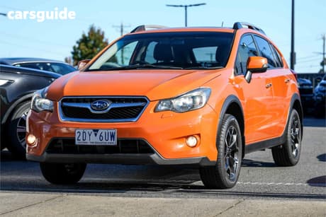Orange 2013 Subaru XV Wagon 2.0I-S