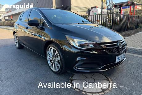 Black 2018 Holden Astra Hatchback Rs-V