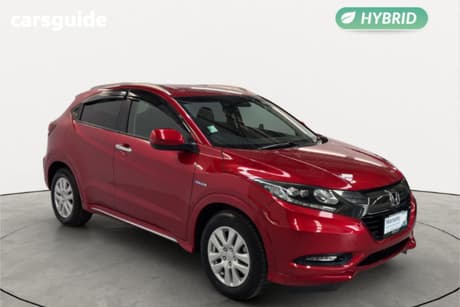 Red 2017 Honda VEZEL HYBRID SUV Z