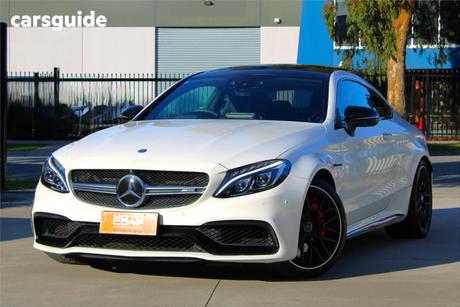 White 2016 Mercedes-Benz C63 Coupe S