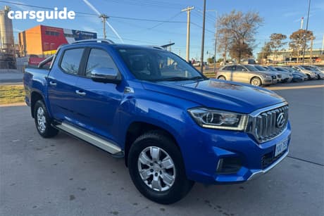 Blue 2018 LDV T60 Double Cab Utility Luxe (4X4)