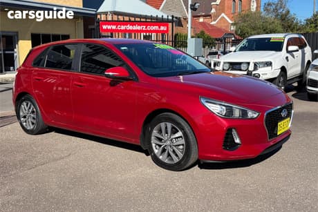 Red 2017 Hyundai I30 Hatchback Active