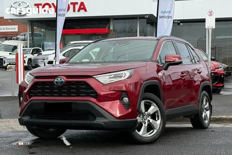 Red 2019 Toyota RAV4 Wagon Gxl 2Wd Hybrid