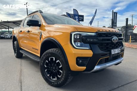 Orange 2023 Ford Ranger Double Cab Pick Up Wildtrak X 2.0 (4X4)