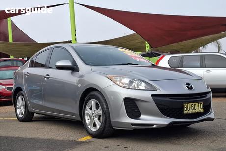 Silver 2012 Mazda 3 Sedan Neo
