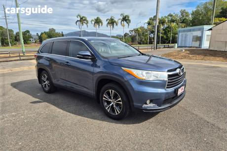 Blue 2016 Toyota Kluger Wagon Gxl (4X4)