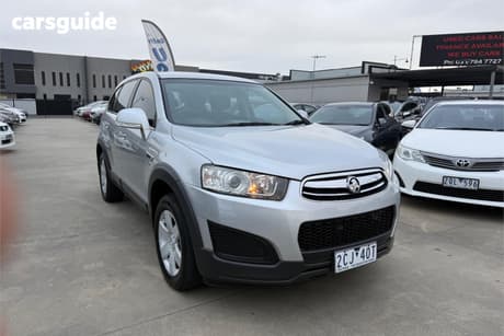 Silver 2015 Holden Captiva Wagon 7 Ls (Fwd)