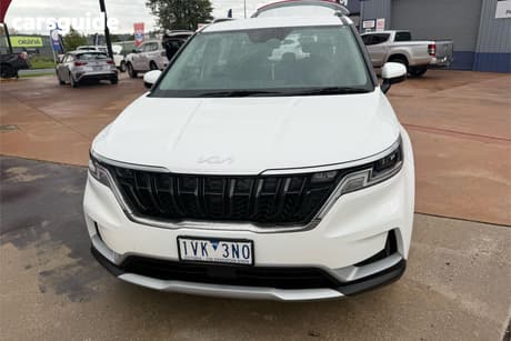 White 2022 Kia Carnival Wagon S