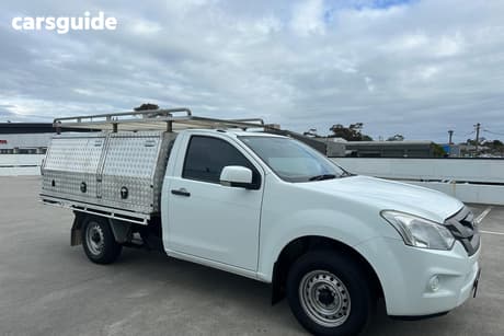 White 2018 Isuzu D-MAX Cab Chassis Sx (4X2)