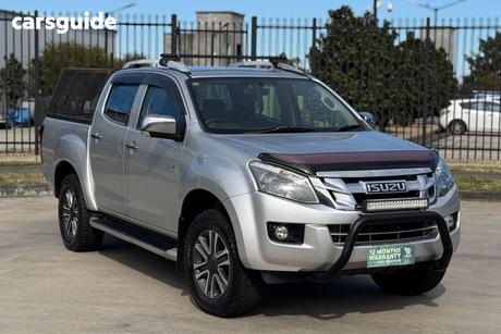 Silver 2016 Isuzu D-MAX Crew Cab Utility Ls-Terrain Hi-Ride (4X4)