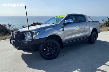 Silver 2021 Ford Ranger Double Cab Pick Up Xlt 3.2 (4X4)