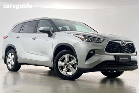 Silver 2025 Toyota Kluger Wagon Gx Hybrid Awd