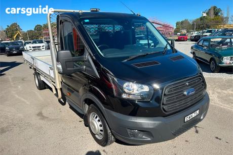 Black 2018 Ford Transit Cab Chassis 470E
