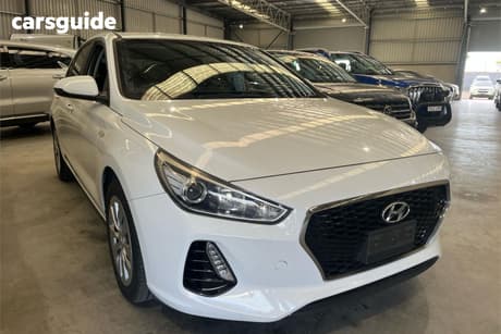 White 2019 Hyundai I30 Hatchback Go