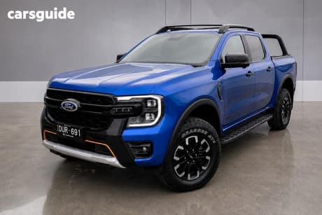 Blue 2025 Ford Ranger Double Cab Pick Up Wildtrak X 2.0 (4X4)