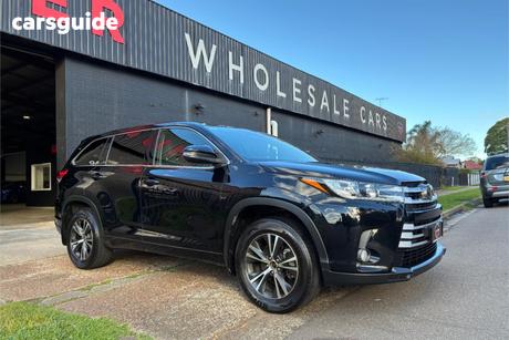 Black 2019 Toyota Kluger Wagon Gx (4X2)