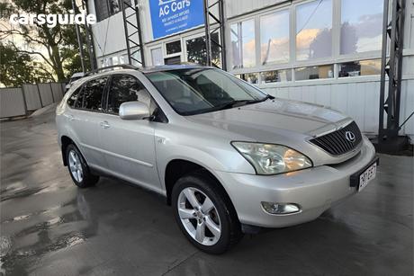 Silver 2004 Lexus RX330 Wagon Sports