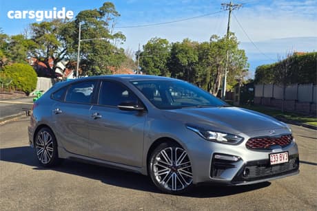 Grey 2021 Kia Cerato Hatchback Gt